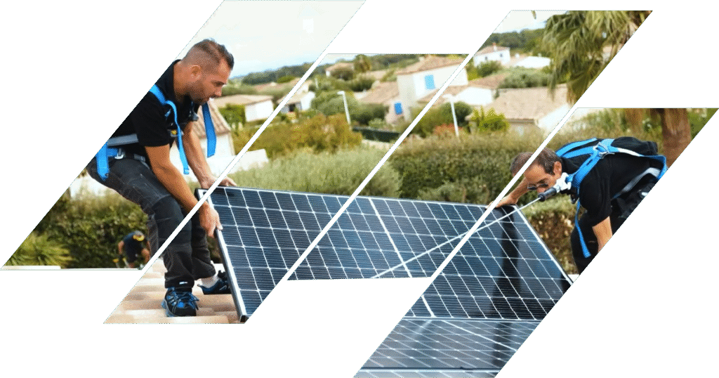 installation photovoltaïque : panneaux sur le toit