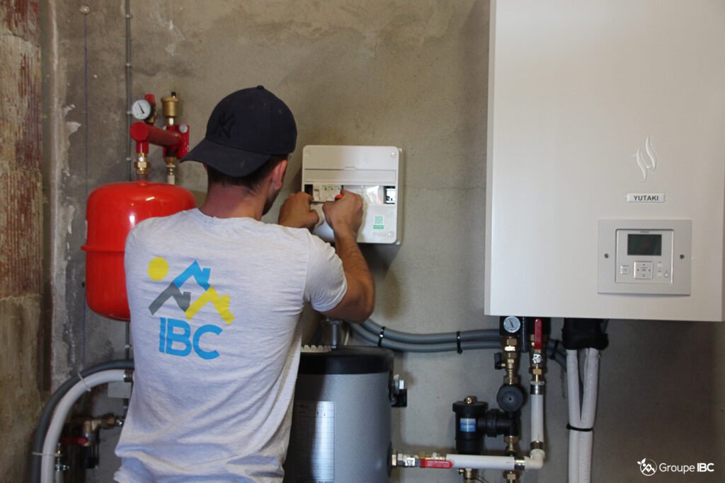 Installation pompe à chaleur Groupe IBC