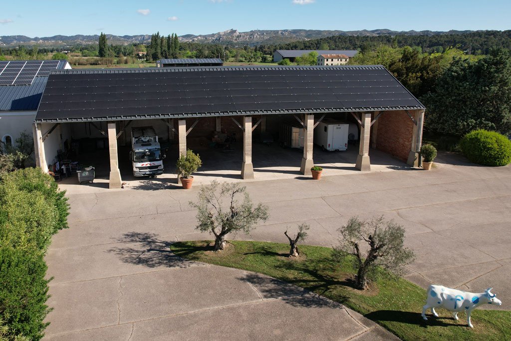 Installation photovoltaïque agricole - Domaine de Malaga
